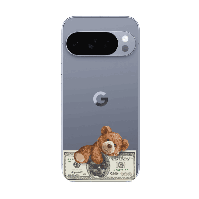 Google Pixel 10 Pro XL Money Style Transparent Silicone TPU Θήκη